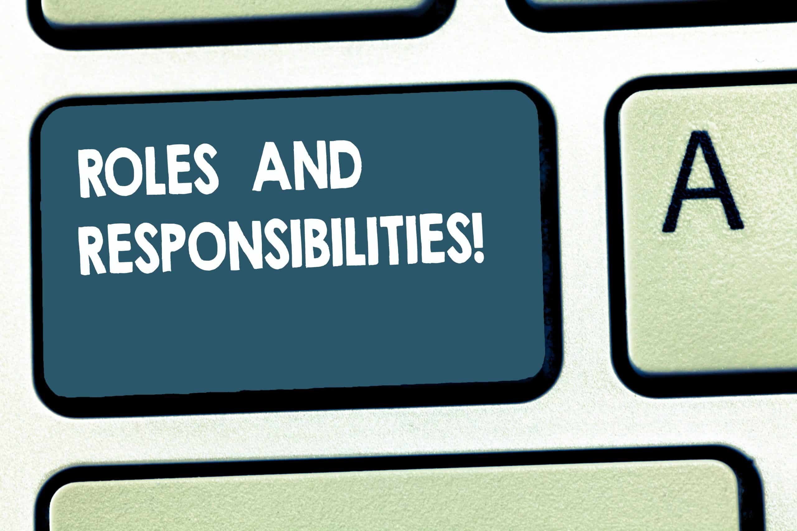 roles and responsibilities - THE EDUCATION HUB
